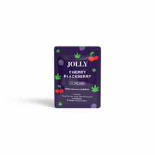 Cherry Blackberry Gummies 15mg THC, 15mg CBD