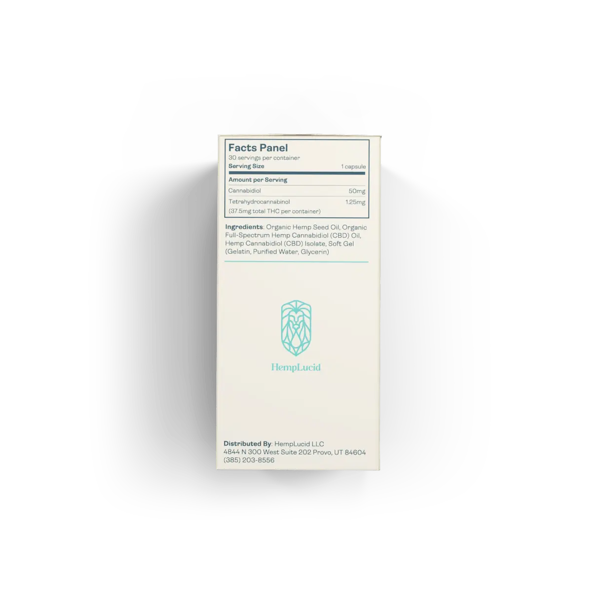 Organic Full-Spectrum CBD - SoftGel Capsules