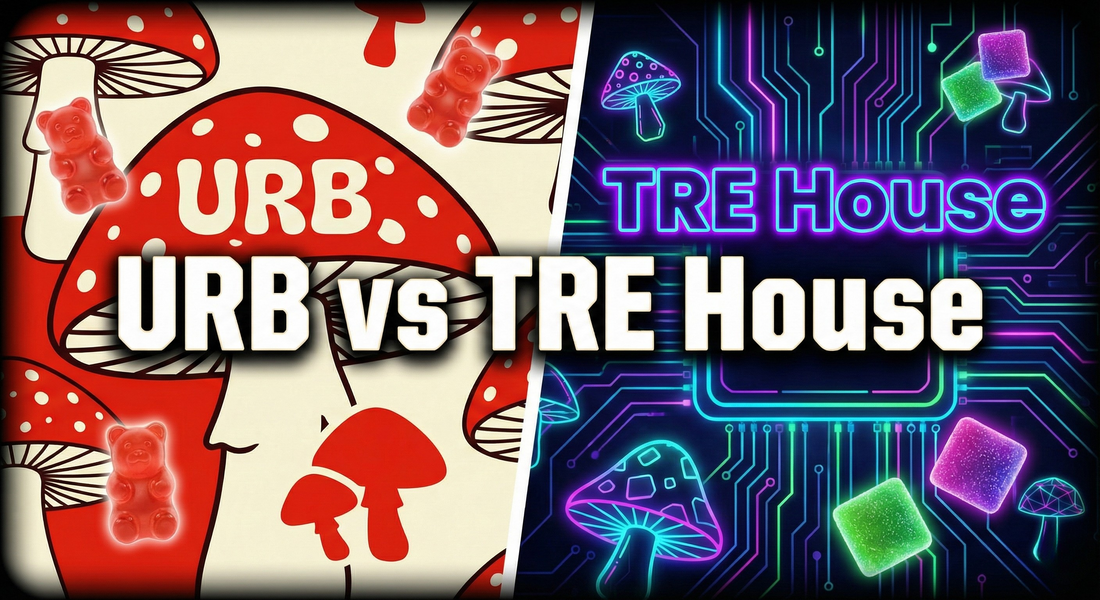 URB Magic Mushroom Gummies vs TRE House — A Brutally Honest Comparison