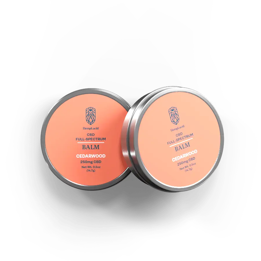 Organic Full-Spectrum CBD Body Balm - Cedarwood