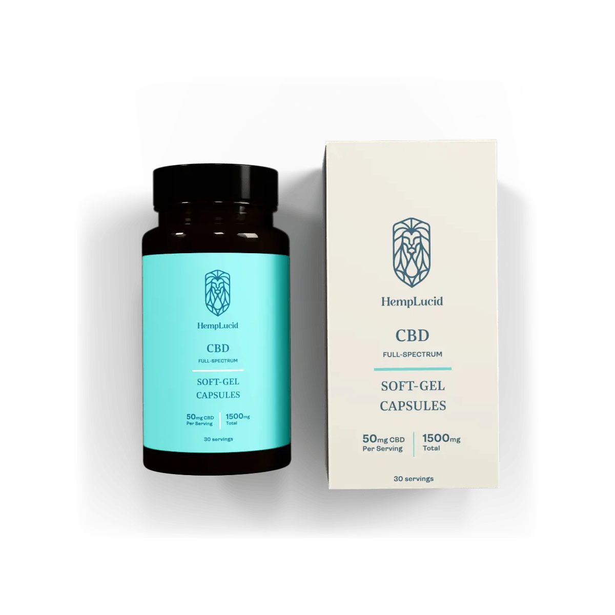 Organic Full-Spectrum CBD - SoftGel Capsules