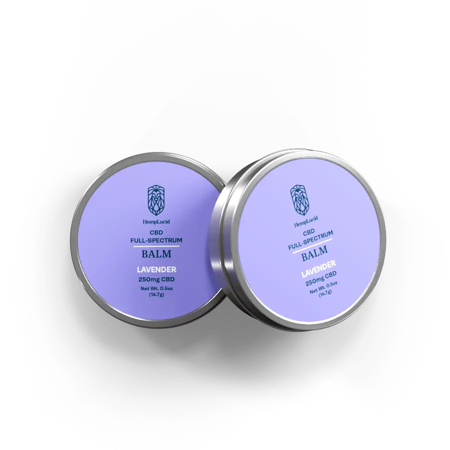 Organic Full-Spectrum CBD Body Balm - Lavender