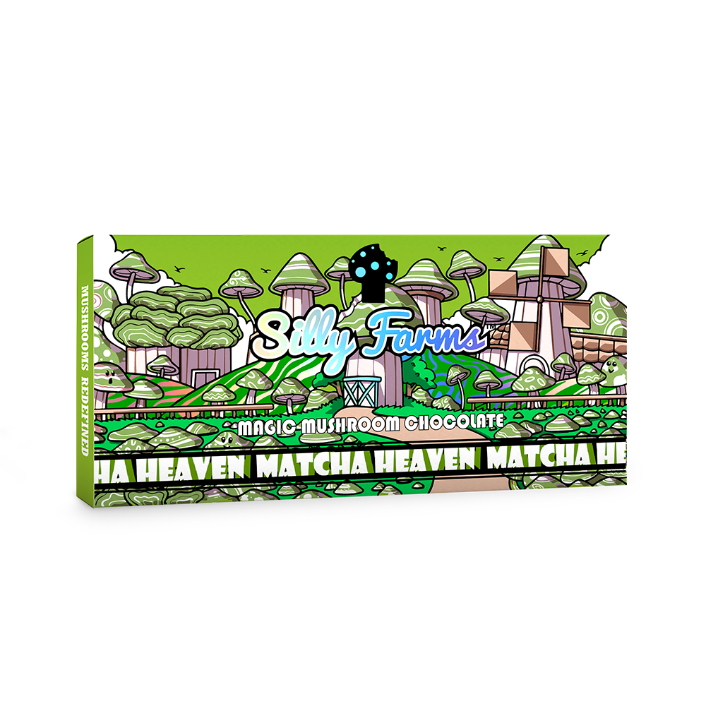 Magic Mushroom Matcha Heaven