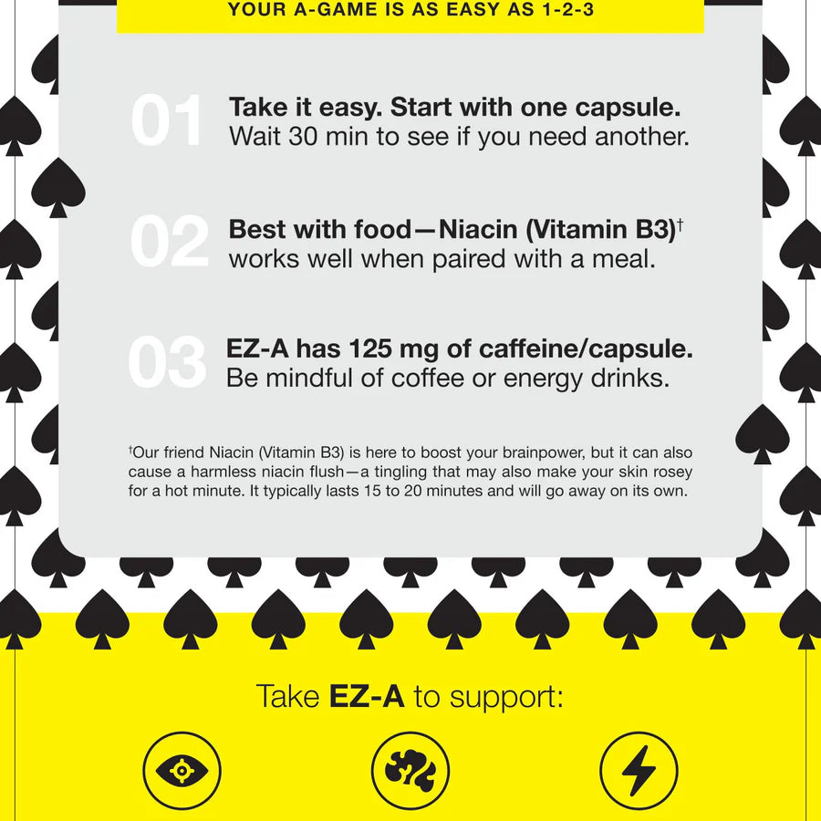 EZ-A, Fast Acting Focus & Mental Endurance