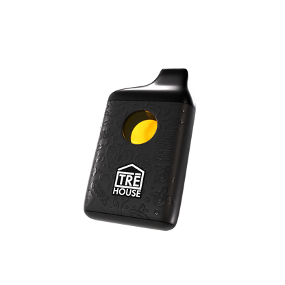 TRE'House Live Rosin Liquid Diamonds Vape Pen 3.5G, 1400 Puffs - Watermelon Gusherz (Indica)