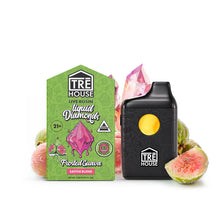 TRE'House Live Rosin Liquid Diamonds Vape Pen 3.5G, 1400 Puffs - Frosted Guava (Sativa)