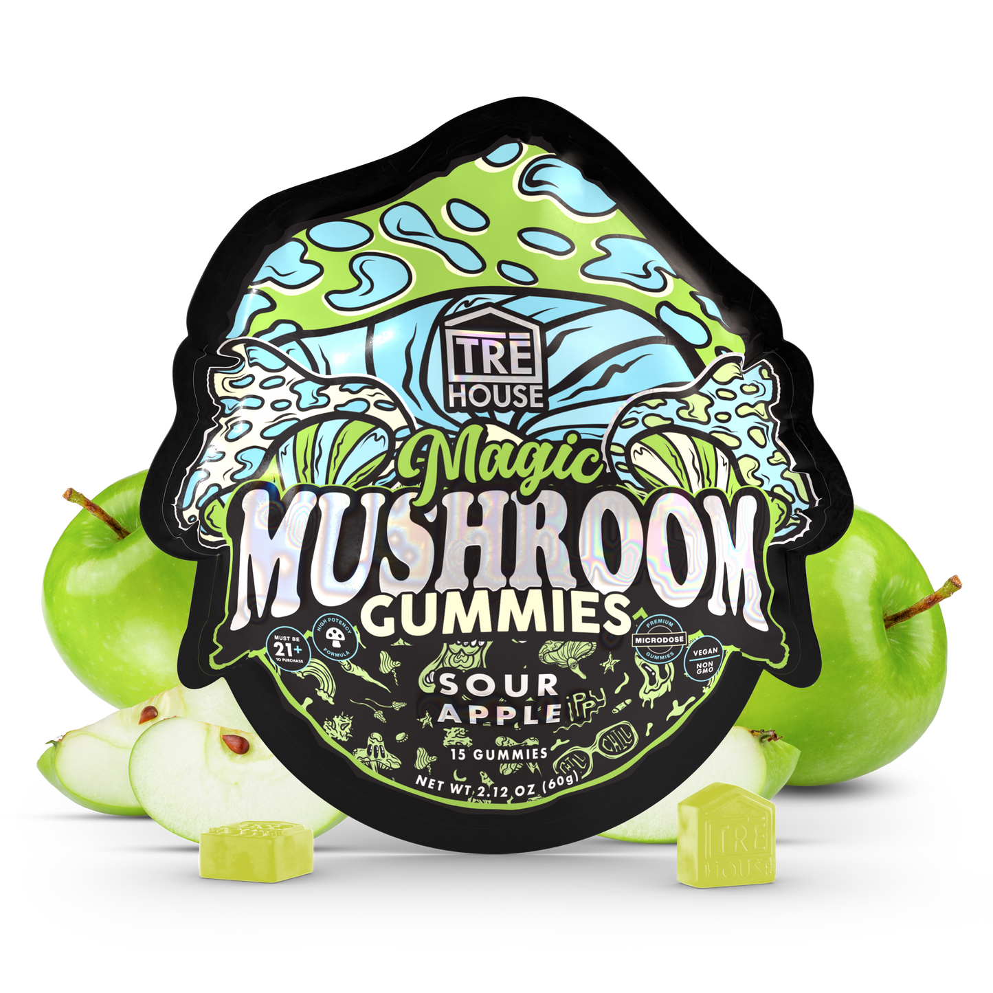 TRE'House Magic Mushroom Gummies (4 Flavors - 15 pcs.)